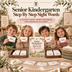Step-by-Step Sight Words: The Complete Senior Kindergarten Program For Early Readers